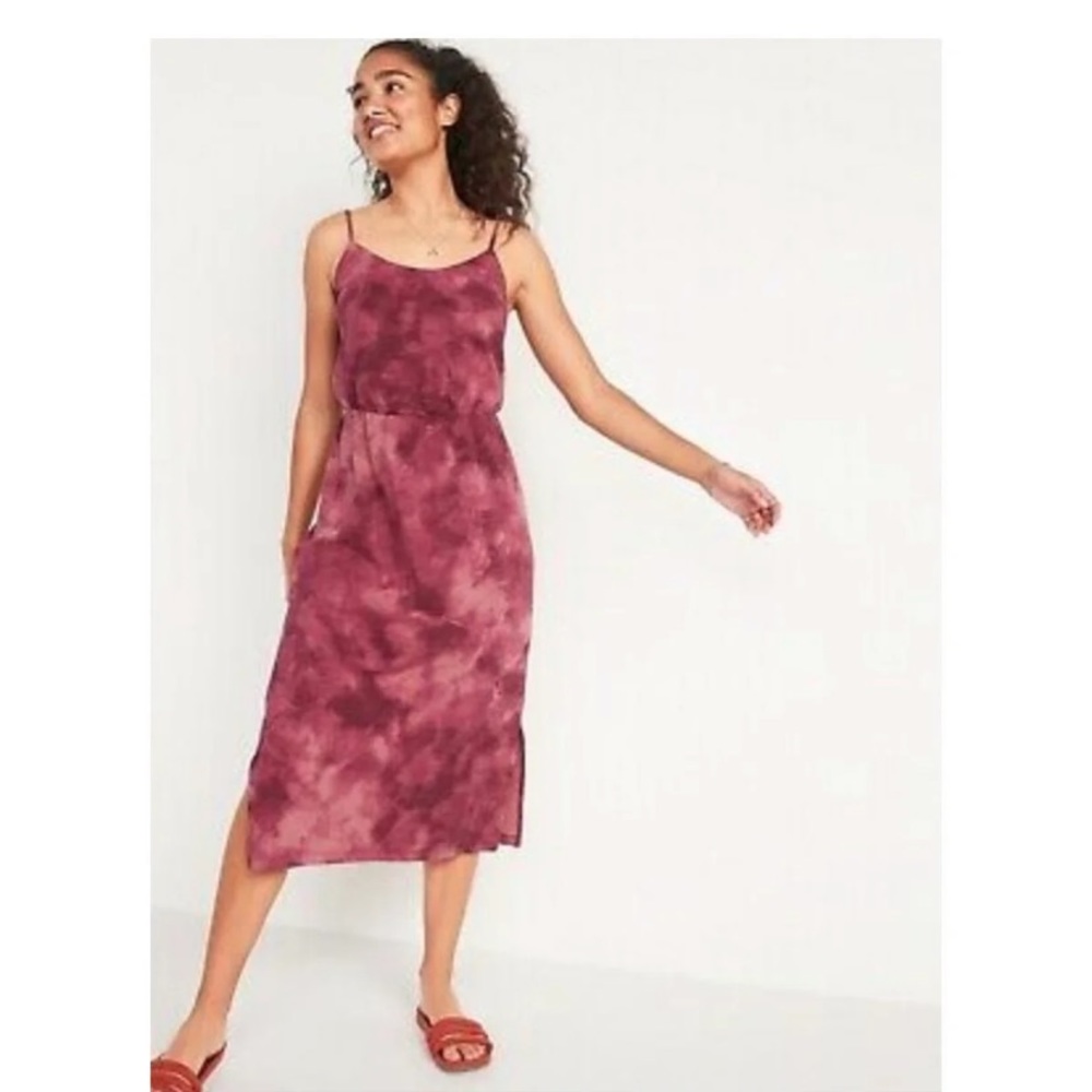 NWT Old Navy Tie Dye Midi Dress